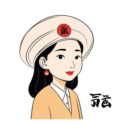 Free Woman In Traditional Attire With Distinctive Headwear  AI Image