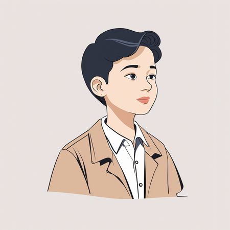 Free Young Person In Formal Attire  AI Image