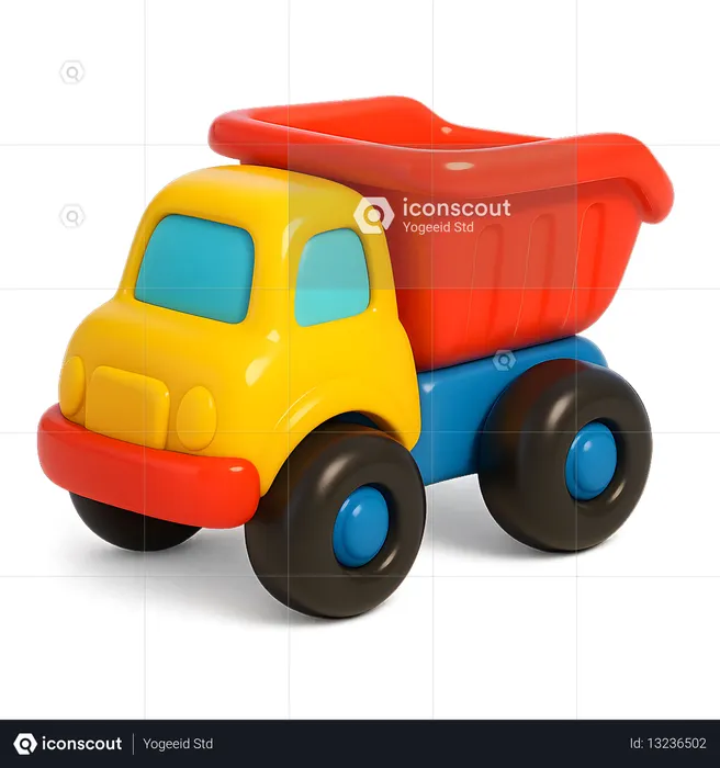 AI Camion jouet  Image IA