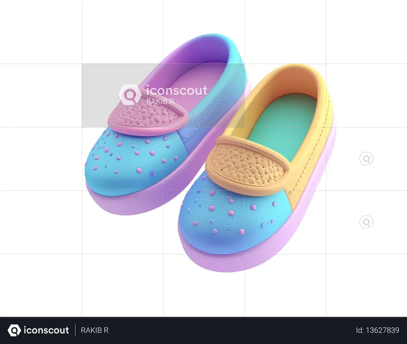 AI Maternity slippers  3D Icon