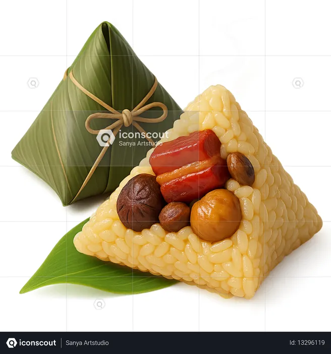 AI Pork Belly Chestnut  3D Icon