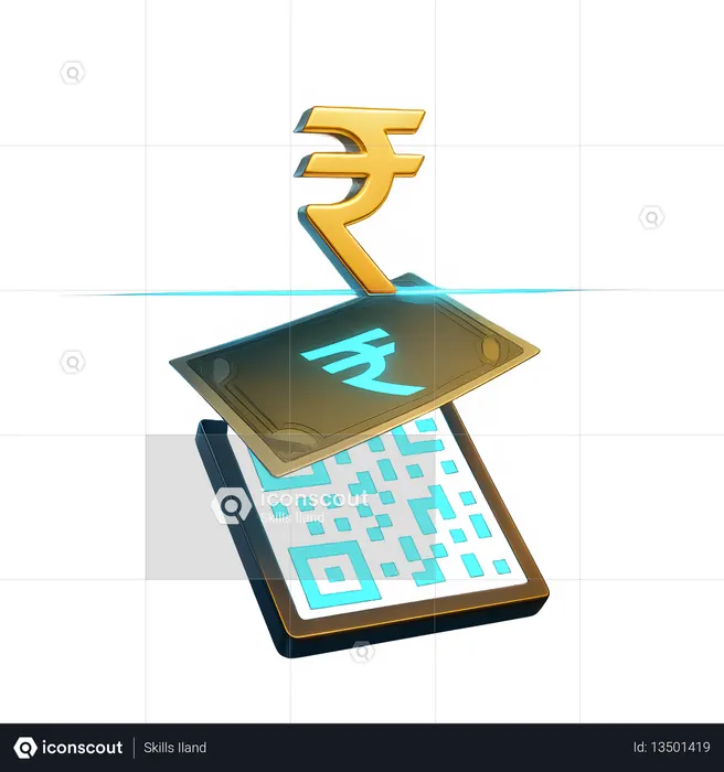 AI QRコードによるルピー決済  画像