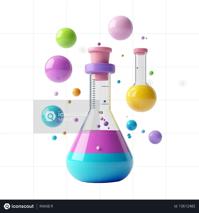 AI Science kit  3D Icon