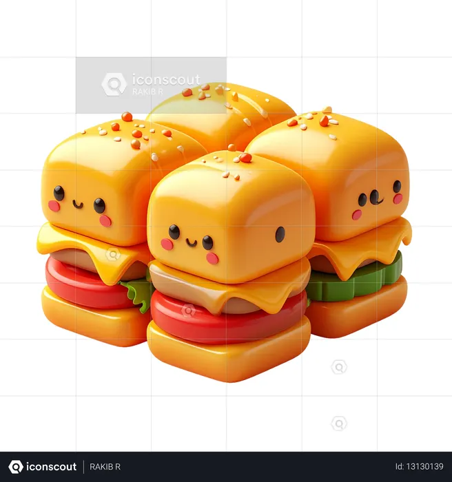 AI Sliders  3D Icon