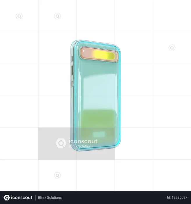 AI Smart Phone  3D Icon