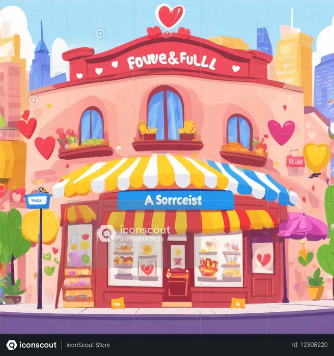 Bakery Storefront  AI Image
