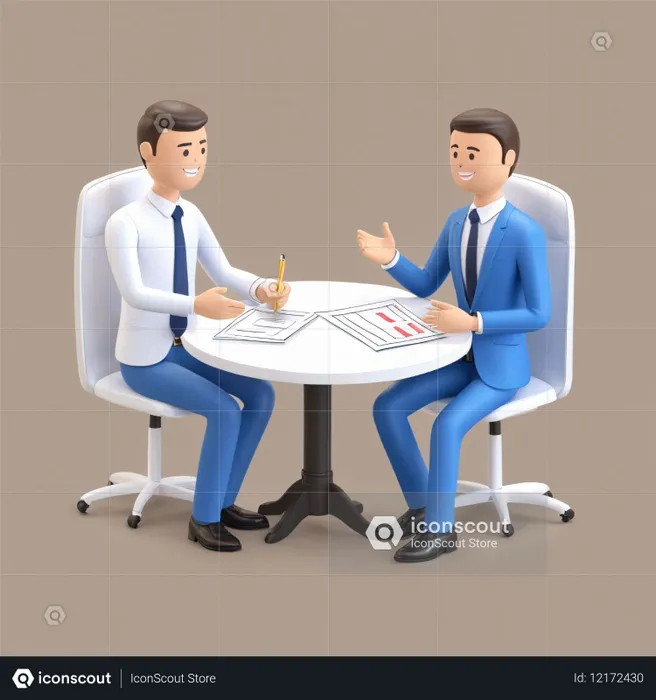 비즈니스 미팅  AI 이미지