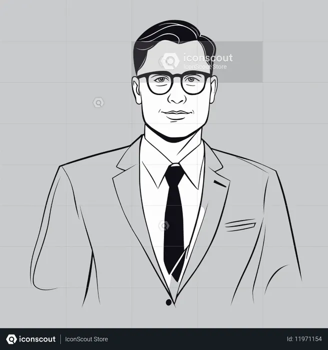 Businessman In Suit  AI Image