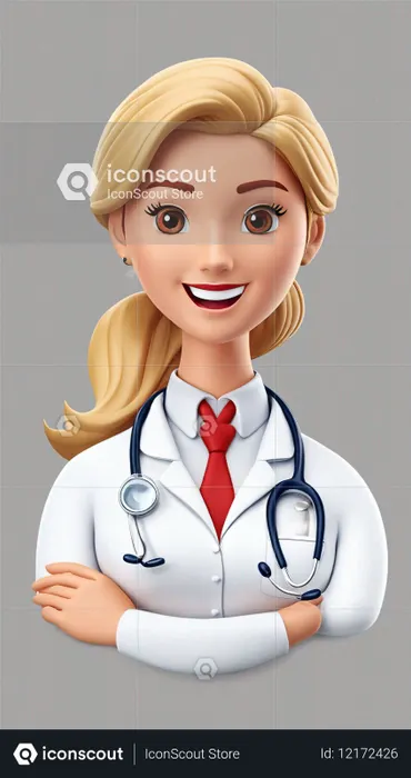 Female Doctor  AI Image