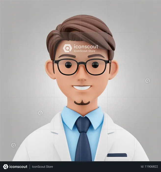 Male Doctor Avatar  AI Image