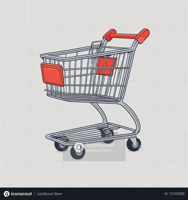 Shopping Trolley  AI Image