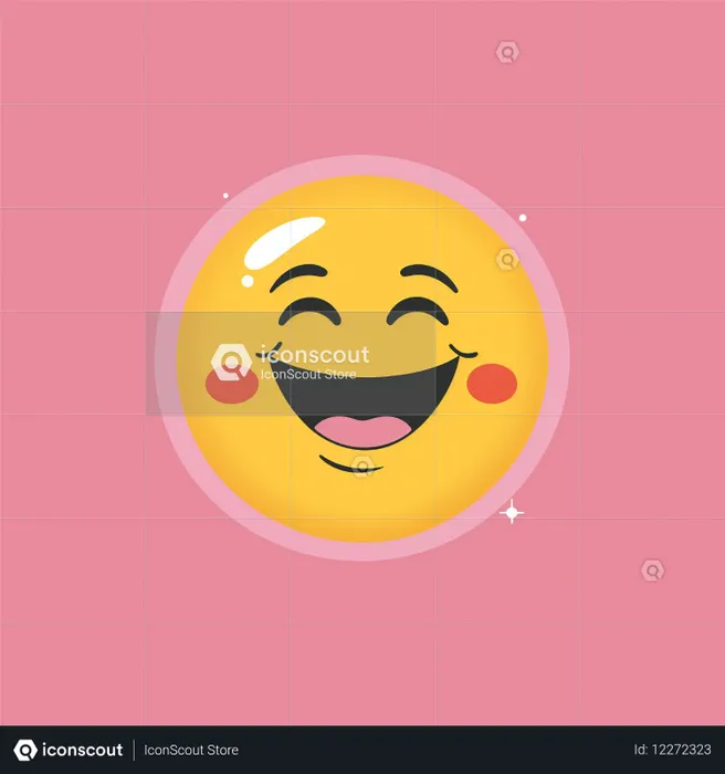 Smiling Emoji  AI Image