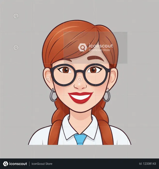 Smiling Woman  AI Image