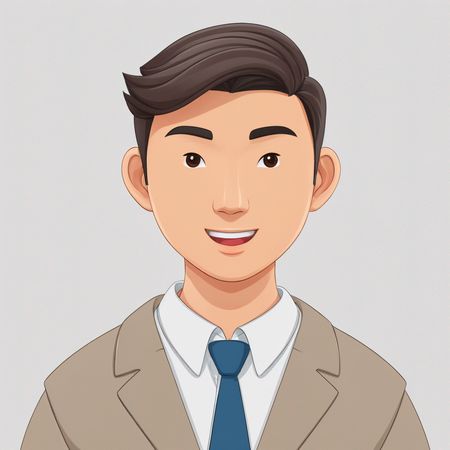 A Smiling Businessman  AI Image