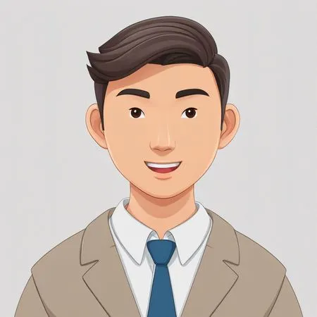 A Smiling Businessman  AI Image