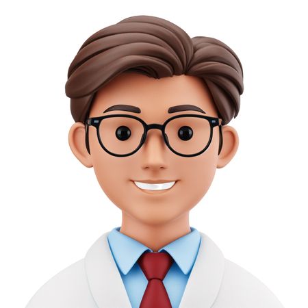 A Smiling Doctor  AI Image