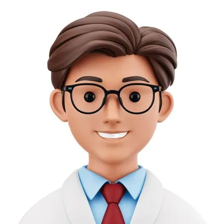 A Smiling Doctor  AI Image