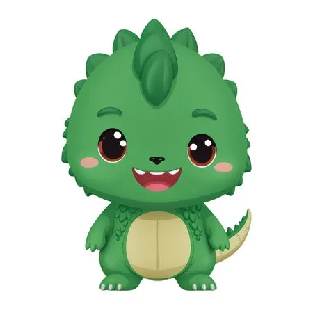 Adorable Dinosaur  AI Image