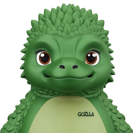 Adorable Monster With Big Eyes  AI Image