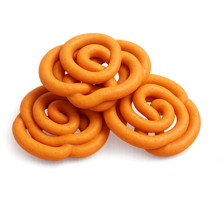 AI 꼬인 모양의 프레즐 스낵  이미지