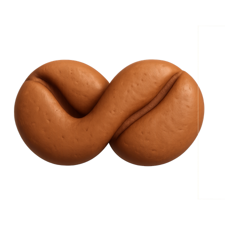 AI 프레첼 노트 빵 스낵  이미지