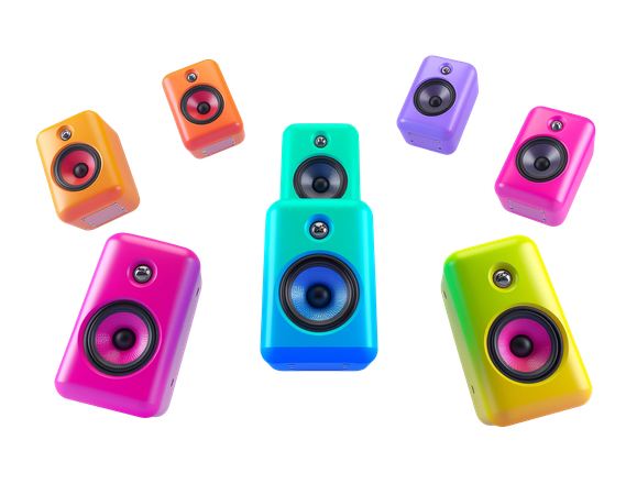 AI ブルートゥーススピーカー 画像