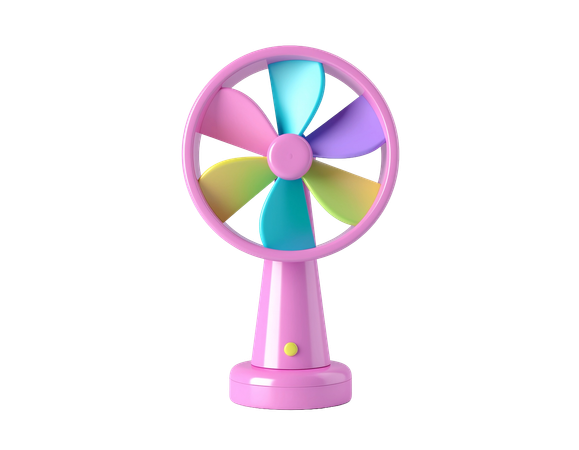 AI 携帯扇風機 画像