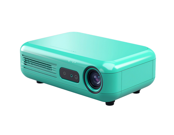 AI ポータブルプロジェクター 画像