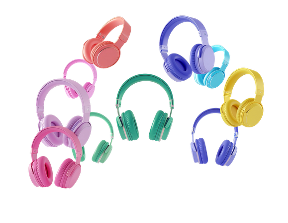 AI ワイヤレスヘッドフォン 画像