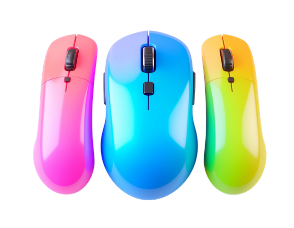 AI ワイヤレスマウス 画像