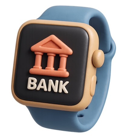 AI Aplicativo bancário para smartwatch  Imagem