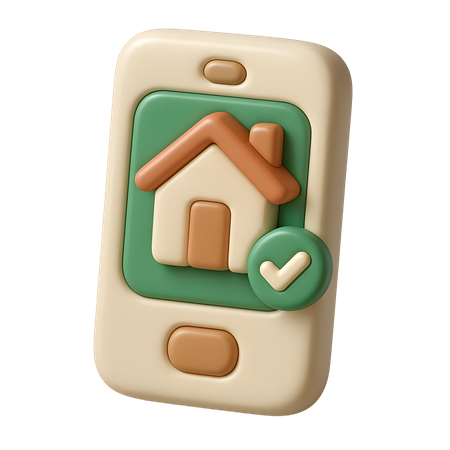 AI Aplicativo imobiliário no celular  Imagem