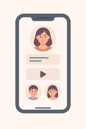AI Aplicativo móvel para aprender idiomas  Imagem