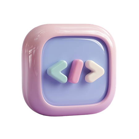 AI App window  3D Icon