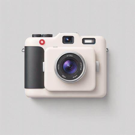 AI Appareil photo numérique moderne  Image IA