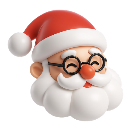 AI Avatar de Papai Noel com óculos  Imagem