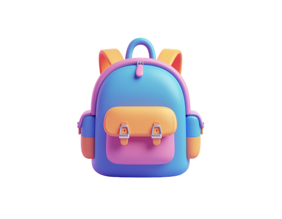AI Backpack  3D Icon