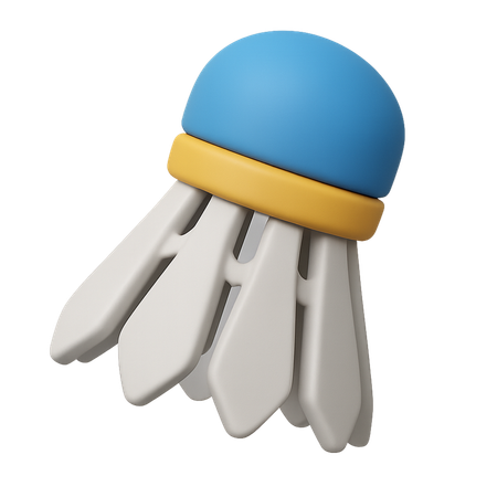 AI Badminton  3D Icon