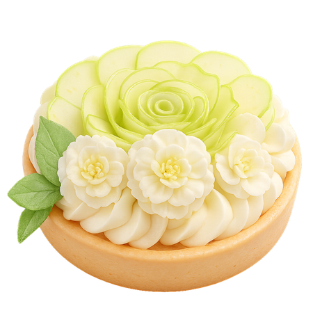 AI Blossom Tart  3D Icon