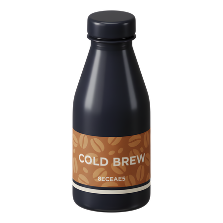AI Botella de café frío  Imagen