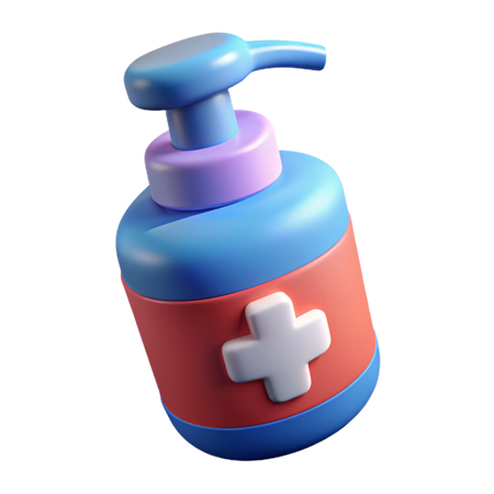 AI Botella de desinfectante  Imagen