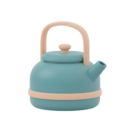 AI Bouilloire de camping  Image IA