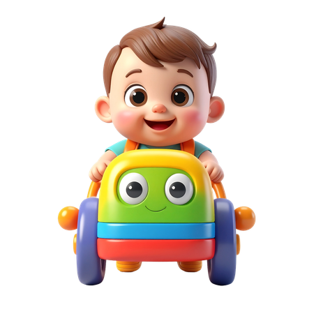 AI Brinquedos de empurrar para bebês  Imagem