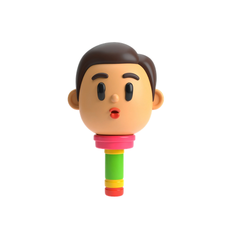 AI Bubble Makers  3D Icon