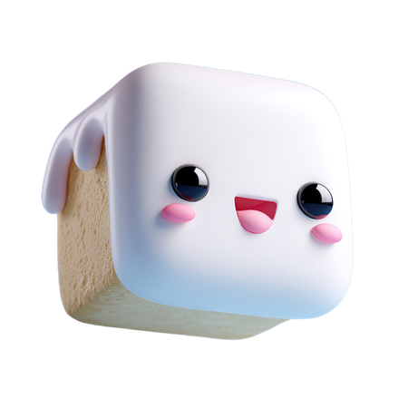 AI Cake  3D Icon