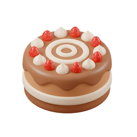 AI Cake  3D Icon