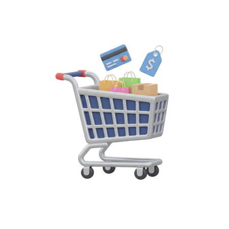 AI Carrinho de comércio eletrônico  Imagem