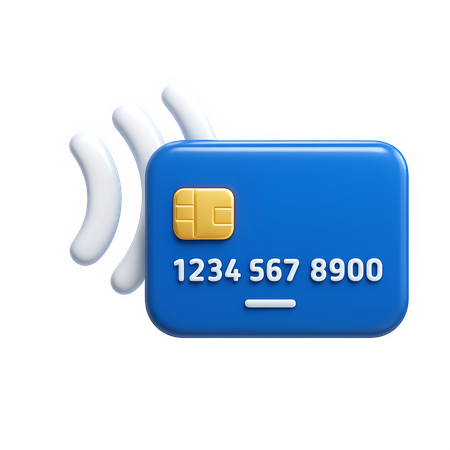 AI Cartão de crédito sem contato NFC  Imagem