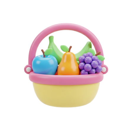 AI Cesta de frutas  Imagem