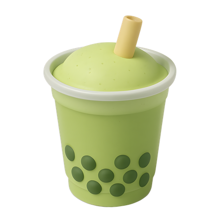 AI Chá de bolhas matcha  Imagem